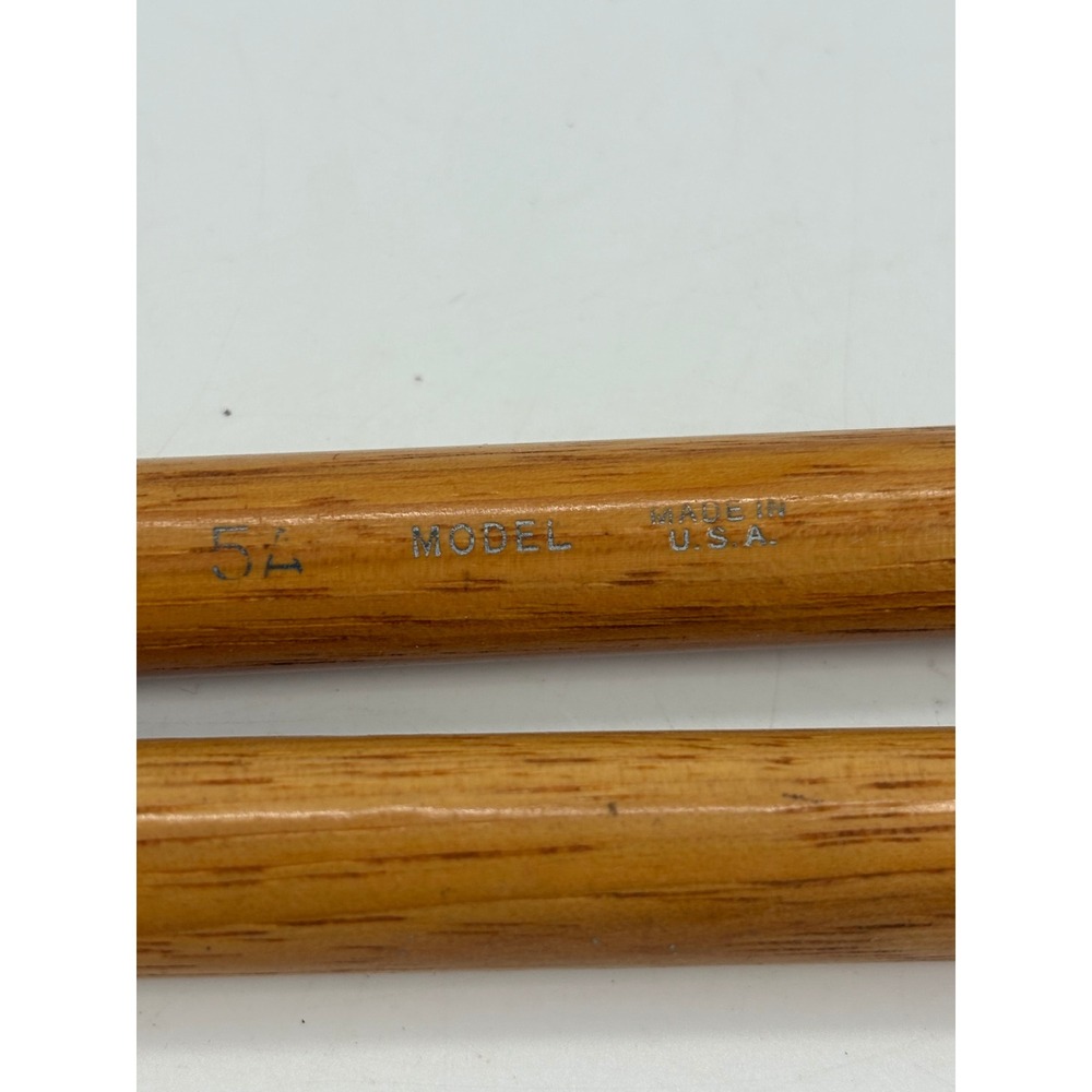 Pearl‎ Drumsticks Mens 5A Drumsticks Brown Theresa Model Made in USA Wood